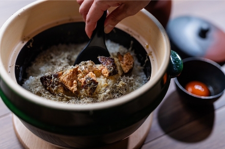 【アラカルト】TKG トリュフとフォアグラの卵かけご飯