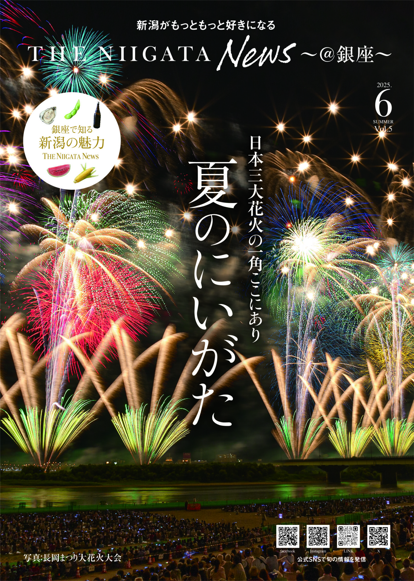 日本三大花火の一角ここにあり 夏のにいがた