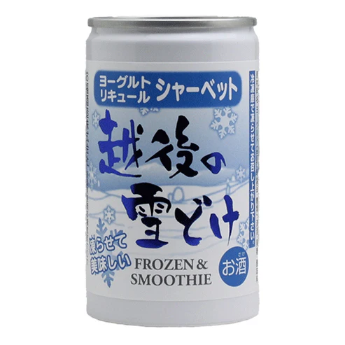 お福正宗　越後の雪どけ　ヨーグルトリキュール
