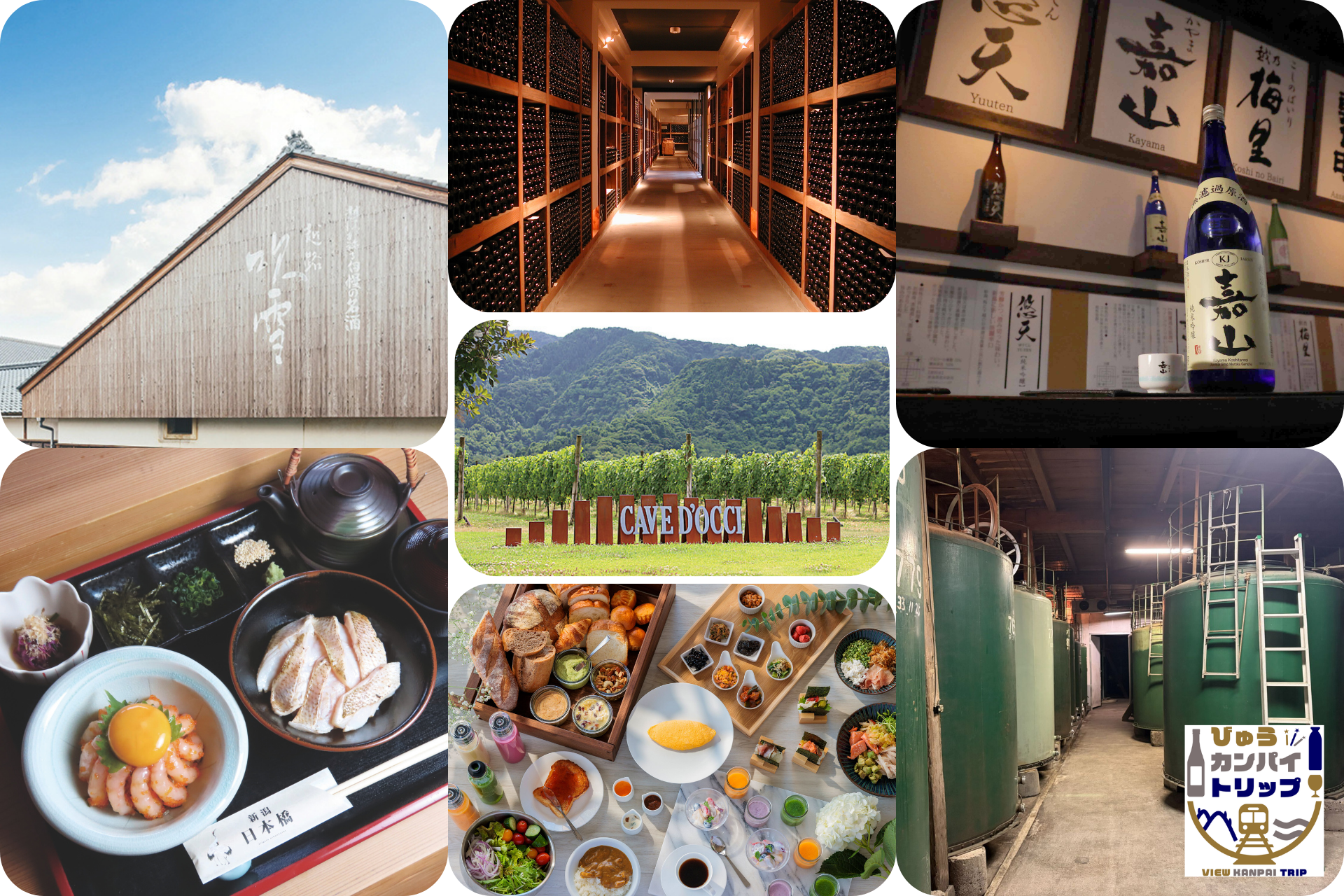 9/26(土)出発「一杯からはじまる、新しい旅。”飲む”から”愉しむ”へ！新潟のお酒めぐり＜高野酒造・エチゴビール・カーブドッチワイナリー・新潟一粒酒造＞」参加者募集のお知らせ